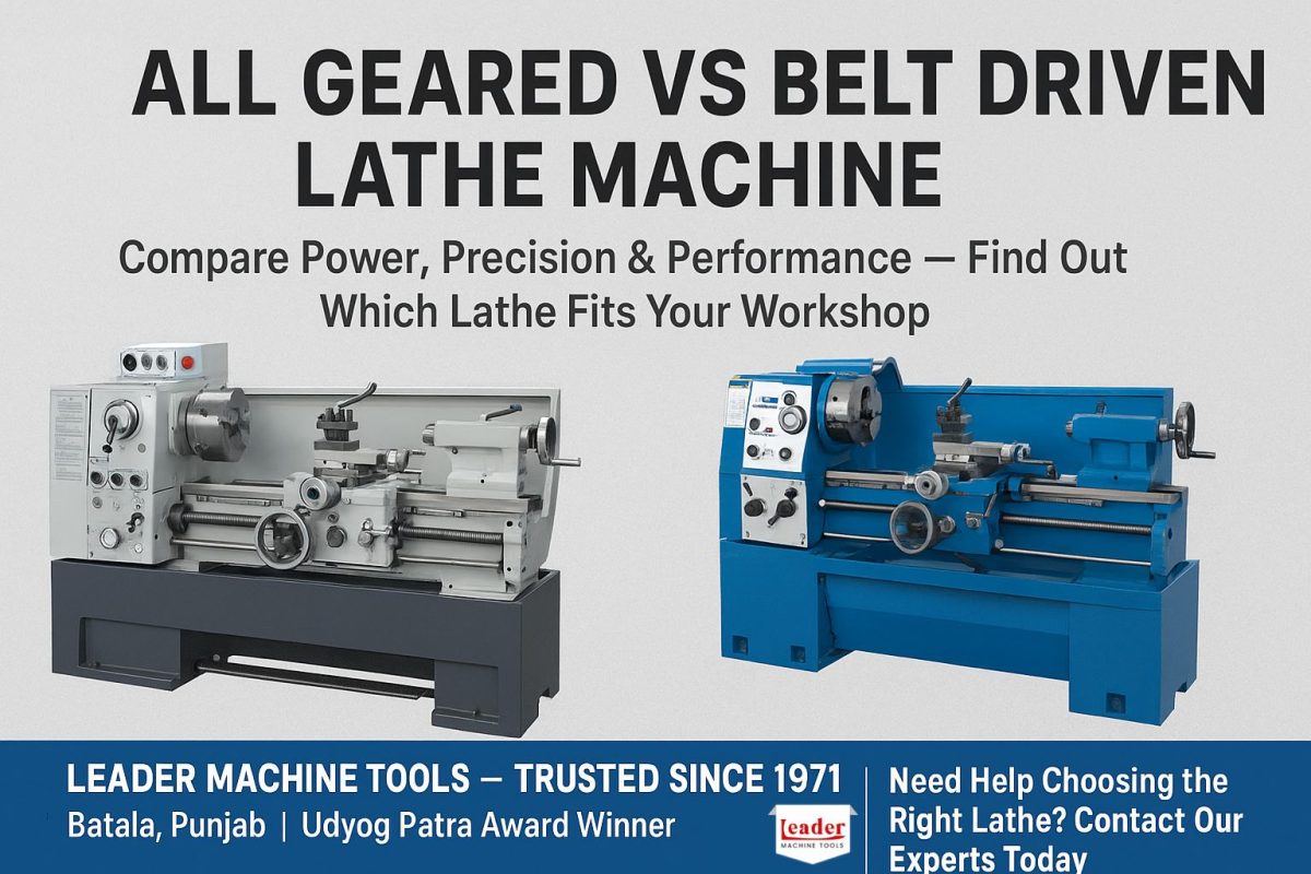 Advantages of All Geared Lathe Machine