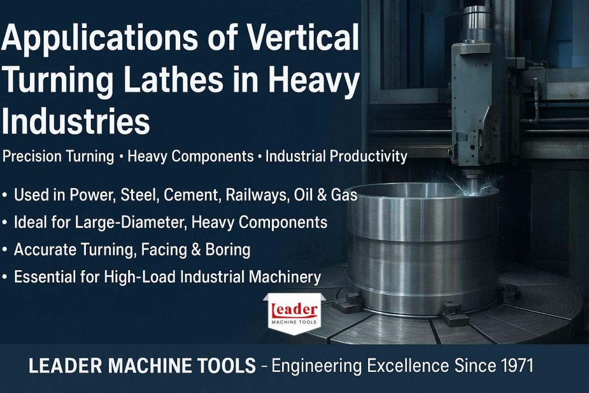 Applications of Vertical Turning Lathes in Heavy Industries