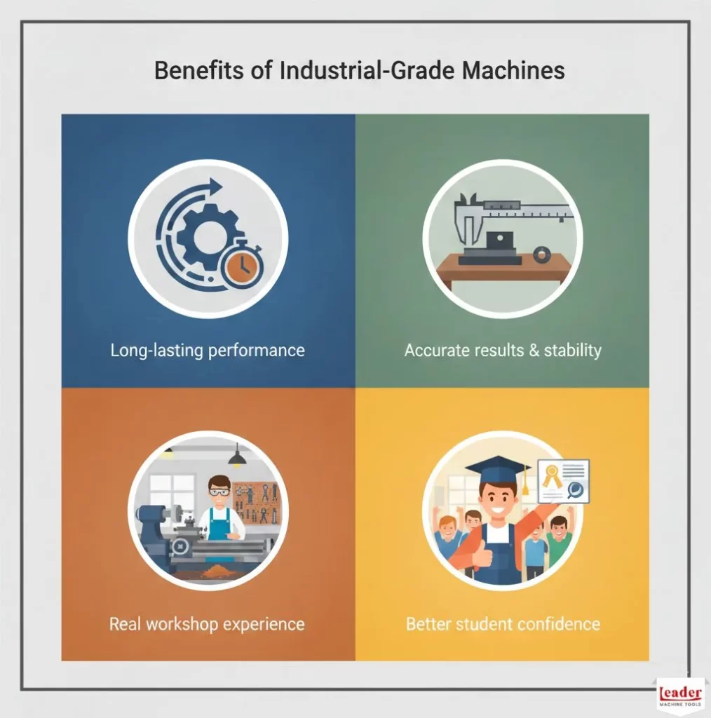 Benefits of Using Industrial-Grade Machines for Learning