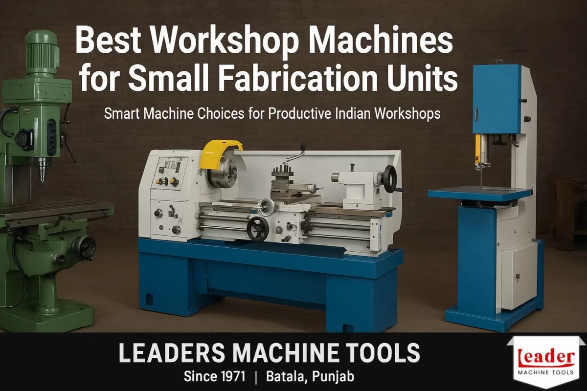Best Workshop Machines for Small Fabrication Units