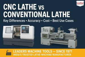CNC Lathe vs Conventional Lathe Key Differences