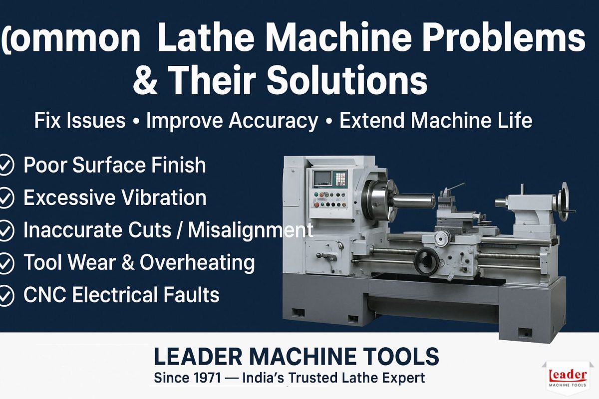 Common Lathe Machine Problems and Their Solutions
