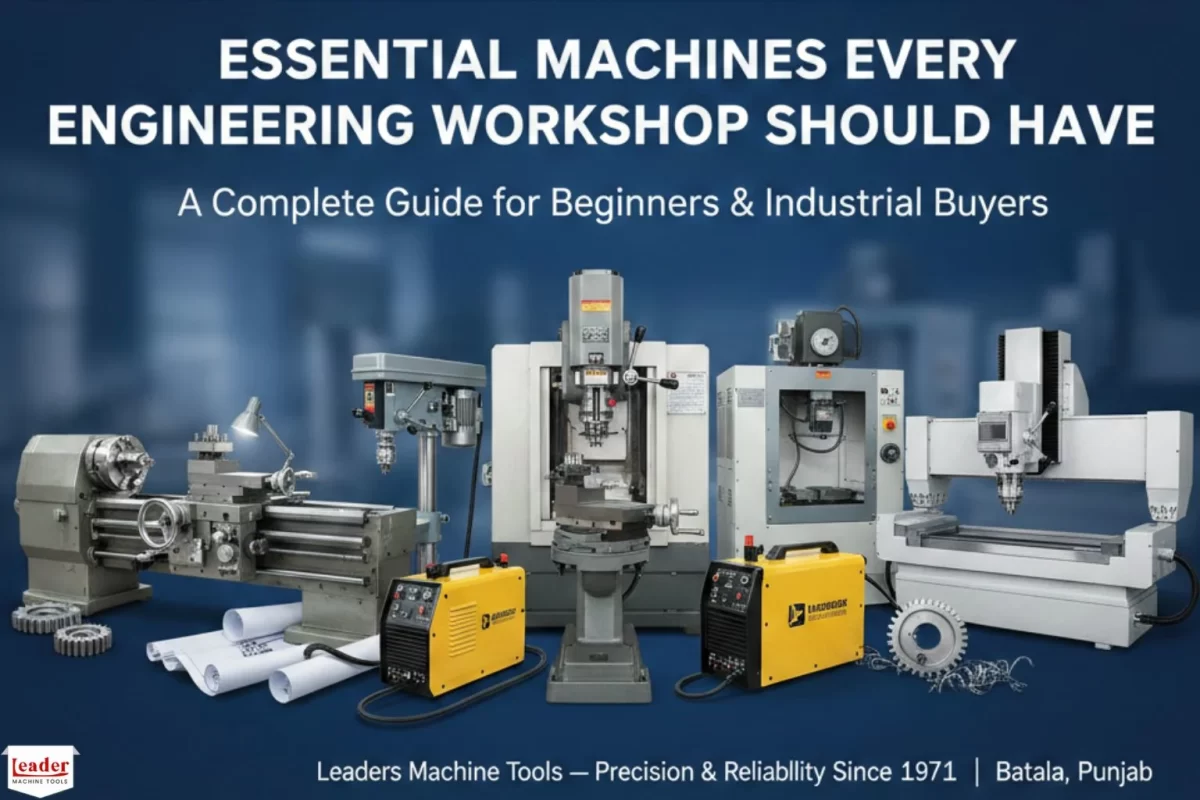 Essential Machines Every Engineering Workshop Should Have