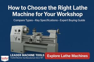 How to Choose the Right Lathe Machine for Your Workshop