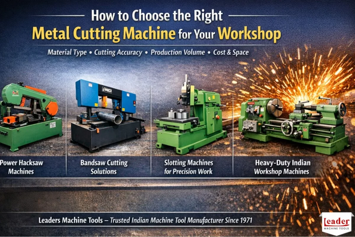How to Choose the Right Metal Cutting Machine for Your Workshop