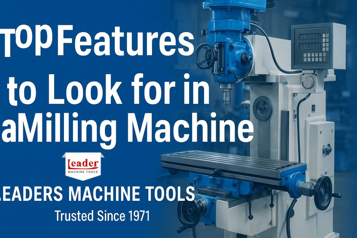 Top Features to Look for in a Milling Machine for Heavy Industry