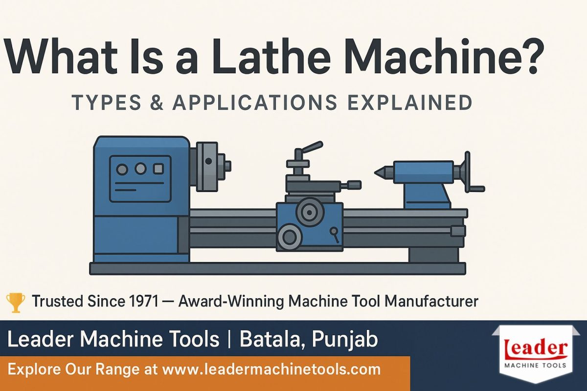 What Is a Lathe Machine Types and Applications Explained