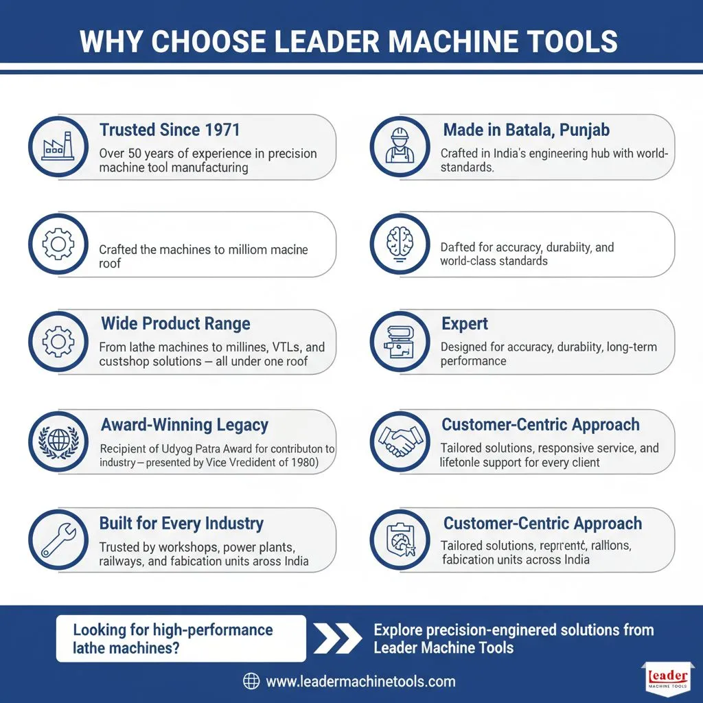 Why Choose Leader Machine Tools